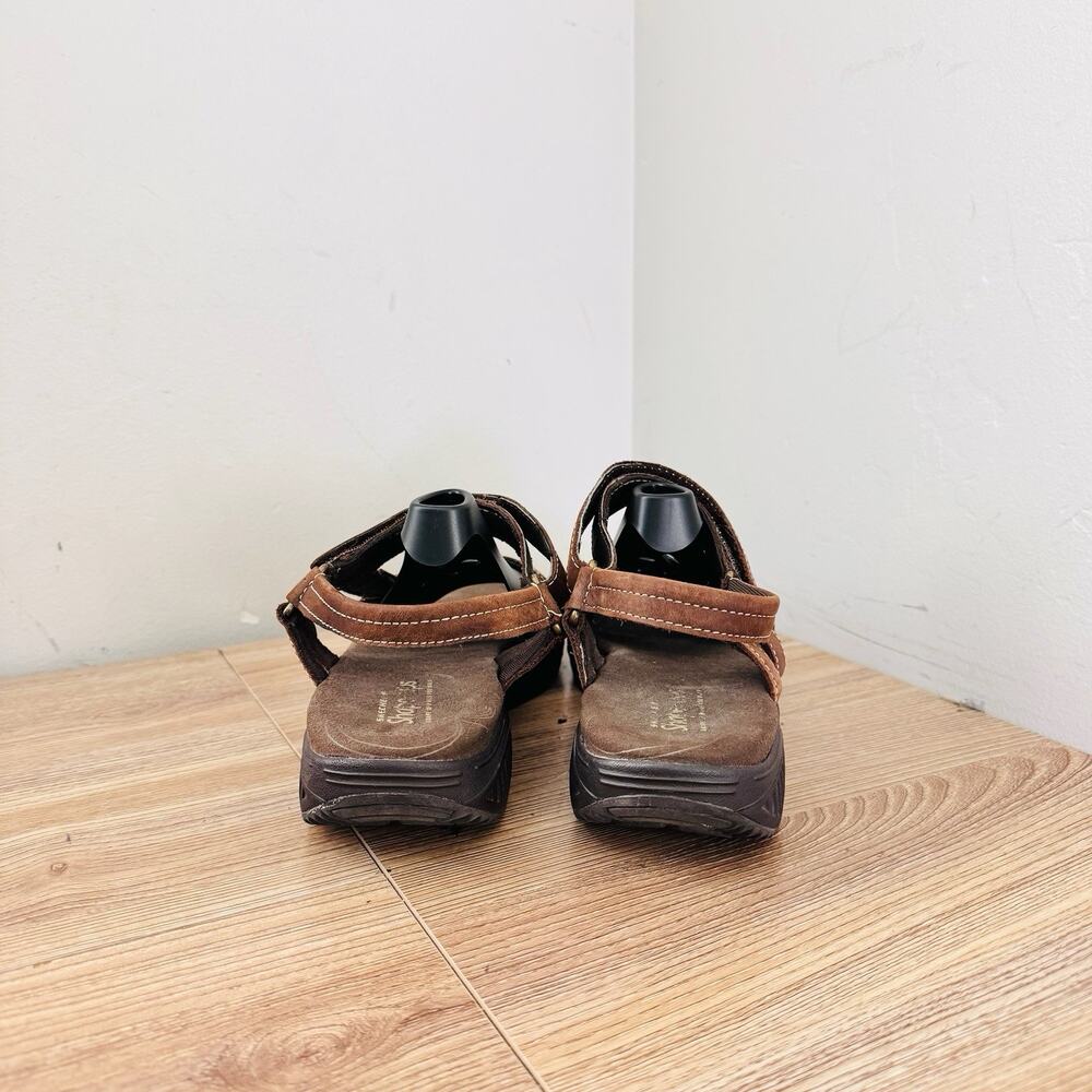 Skechers Shape-Ups sandals Brown Women’s Size 11 - Picture 6 of 11